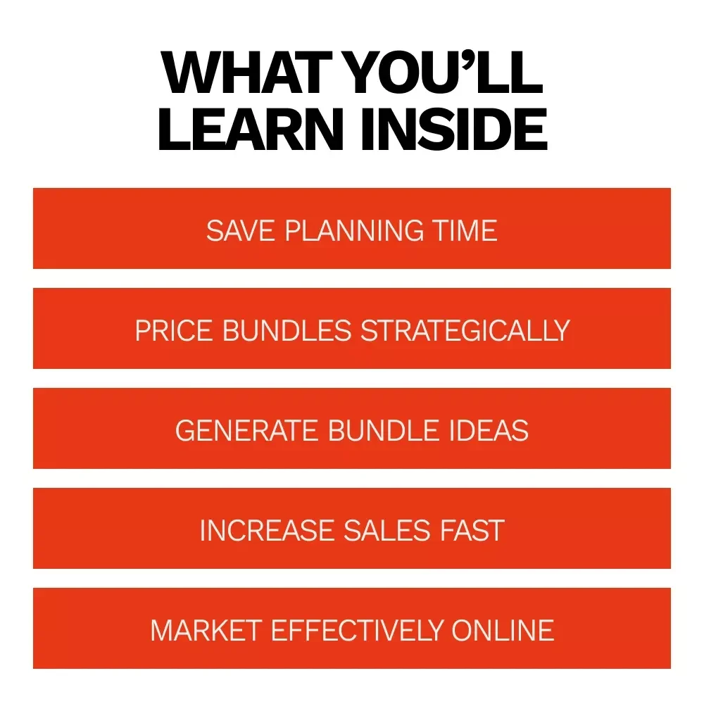 Creative Digital Product Ideas to Drive Sales – Digital Product Bundle Ideas to Increase Sales Guide for Entrepreneurs & Creators
