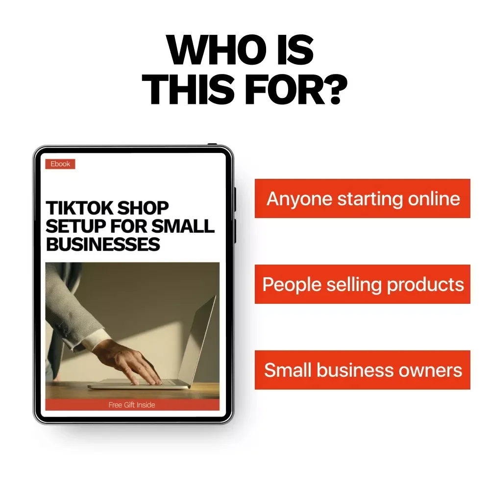 TikTok Shop Setup for Small Businesses | Step-by-Step Ebook Guide on tiktok shop how to set up for small business, Social Commerce, Selling on TikTok