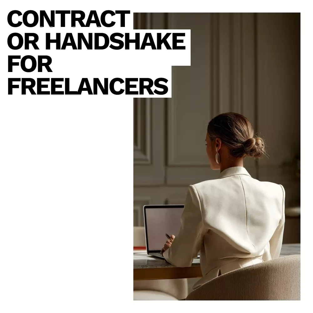 Contract or Handshake for Freelancers – Practical Guide on Contract vs Handshake for Freelancers, Smart Agreements, Client Trust & AI Tools