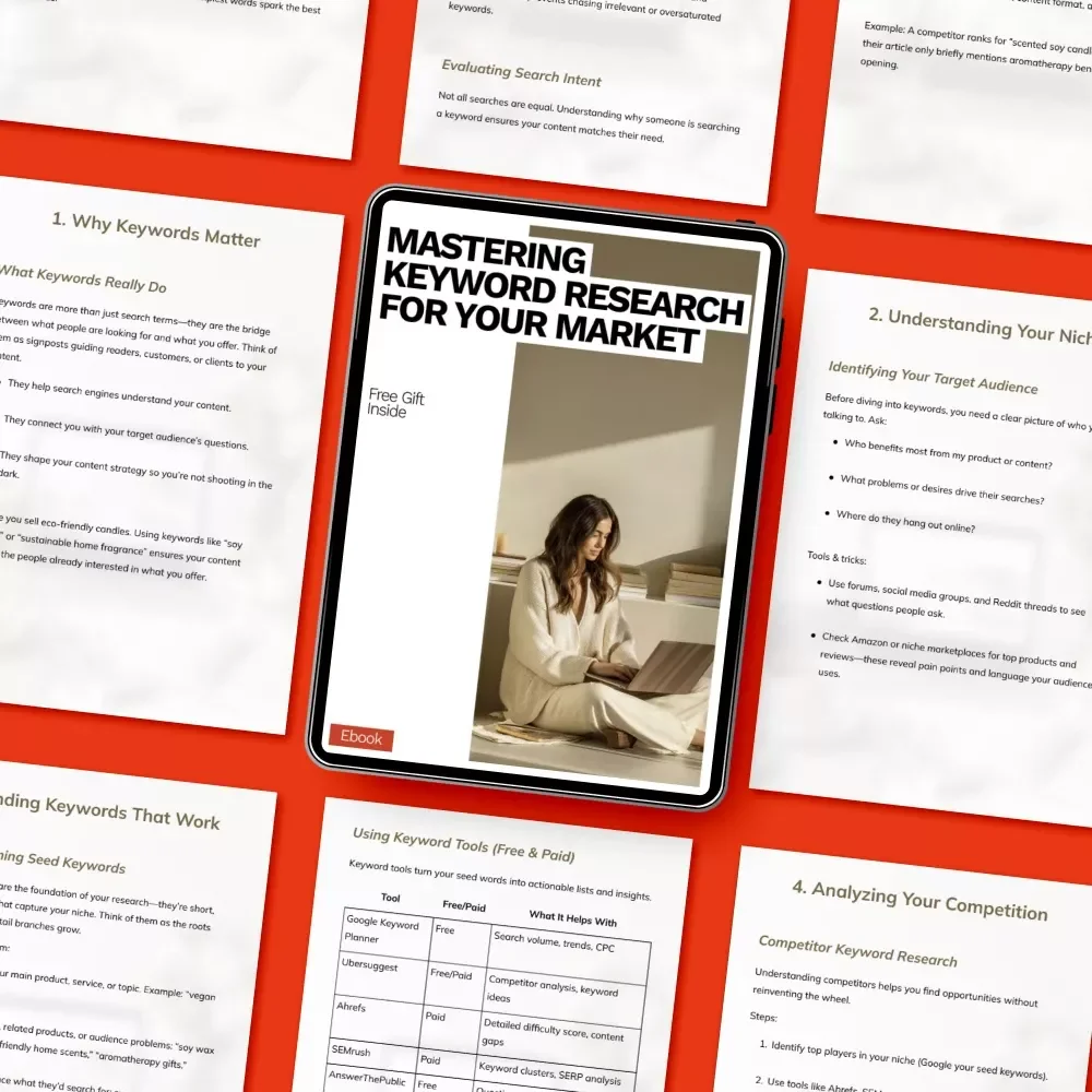 Mastering Keyword Research for Your Market – A Practical eBook on how to do keyword research for your niche, Find Profitable Keywords, Analyze Competitors & Build Targeted Traffic