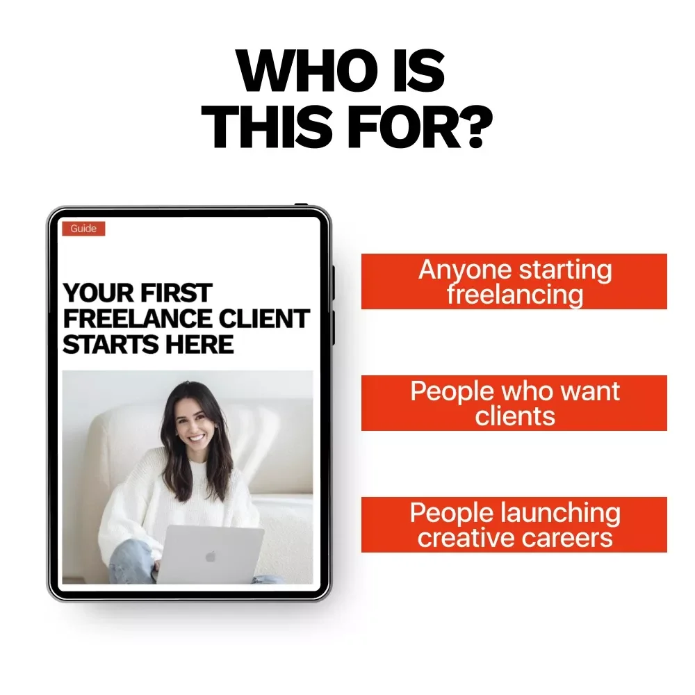 Your First Freelance Client Starts Here – Step-by-Step Guide on How to Get Your First Freelance Client, eBook, Checklist for Beginners