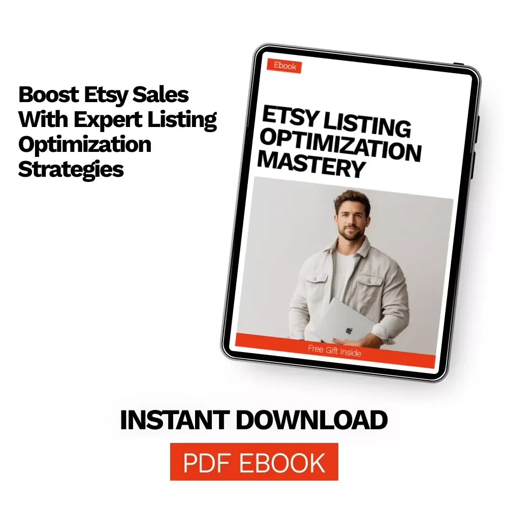 Etsy Listing Optimization Mastery – Step-by-Step Ebook for Etsy SEO, Titles, Tags, Photos & AI Strategies to Increase Traffic and Sales