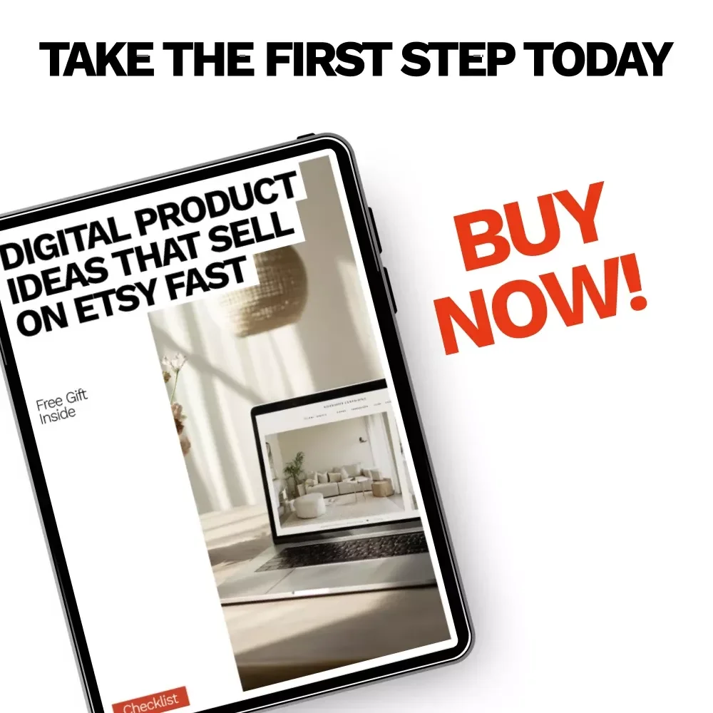 Digital Product Ideas That Sell on Etsy Fast – Ultimate Checklist for Etsy Sellers, Proven Digital Product Ideas That Sell on Etsy, Step-by-Step Guide to Boost Etsy Sales