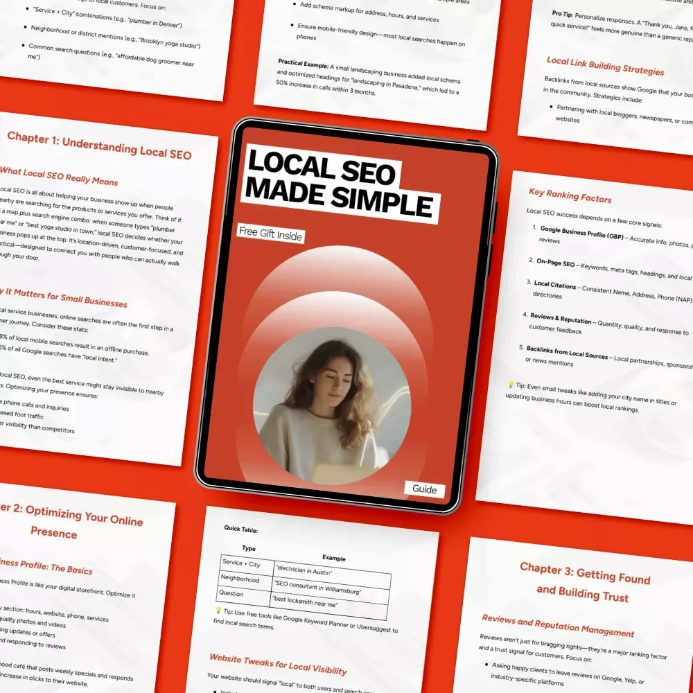 Local SEO Made Simple – A Practical Guide to SEO Basics for Local Service Businesses | Small Business Google Ranking Guide