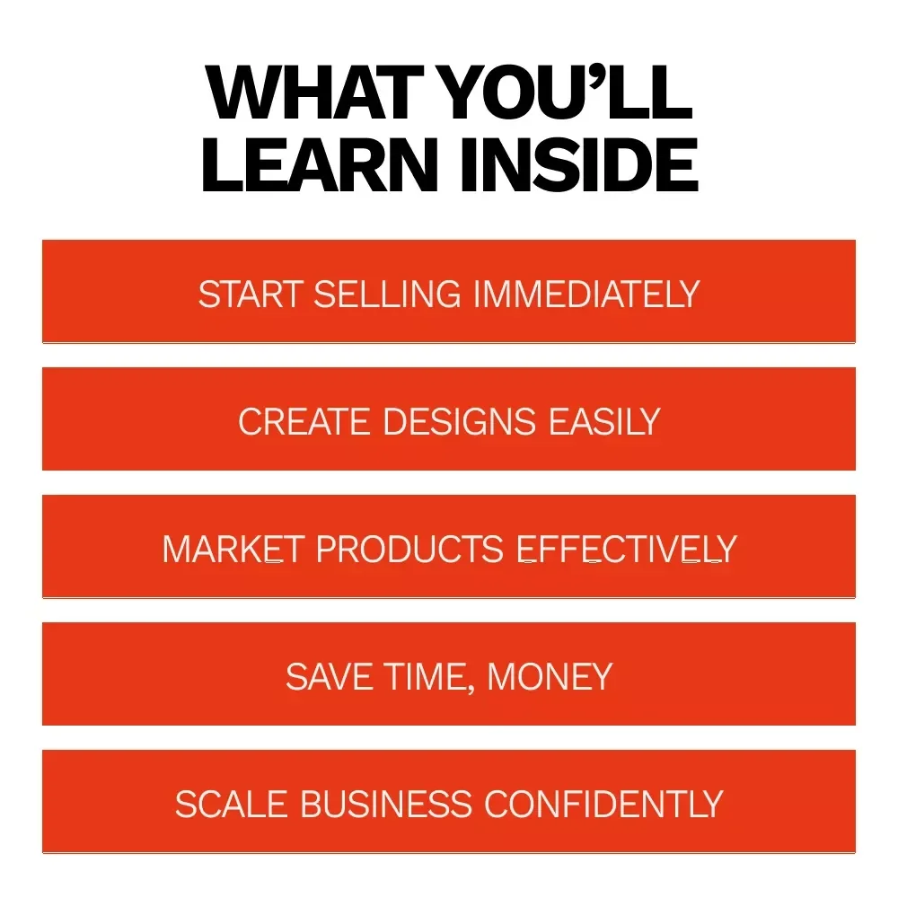 Print on Demand Without Inventory: The Ultimate eBook Guide to Starting a Successful Online Store, Designs That Sell, AI Tools, Marketing Strategies & Scaling