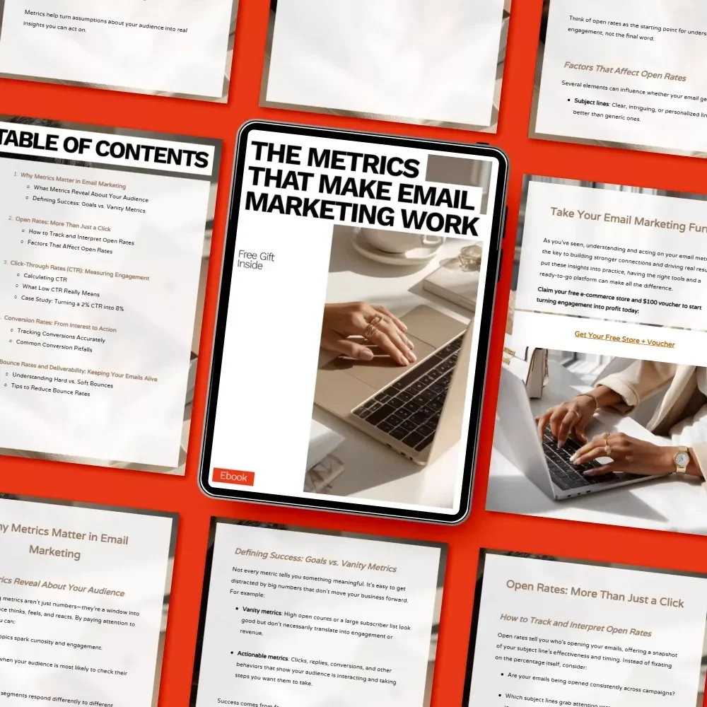 The Metrics That Make Email Marketing Work: Essential Email Marketing Metrics You Should Know for Boosting Engagement, Conversions, and ROI – eBook Guide