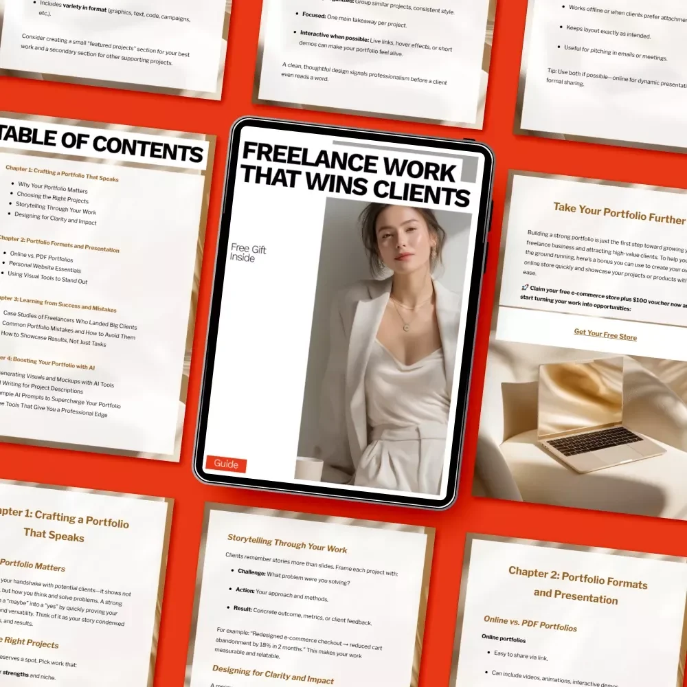 Freelance Work That Wins Clients – A Step-by-Step Guide with Freelance Portfolio Examples That Get Clients