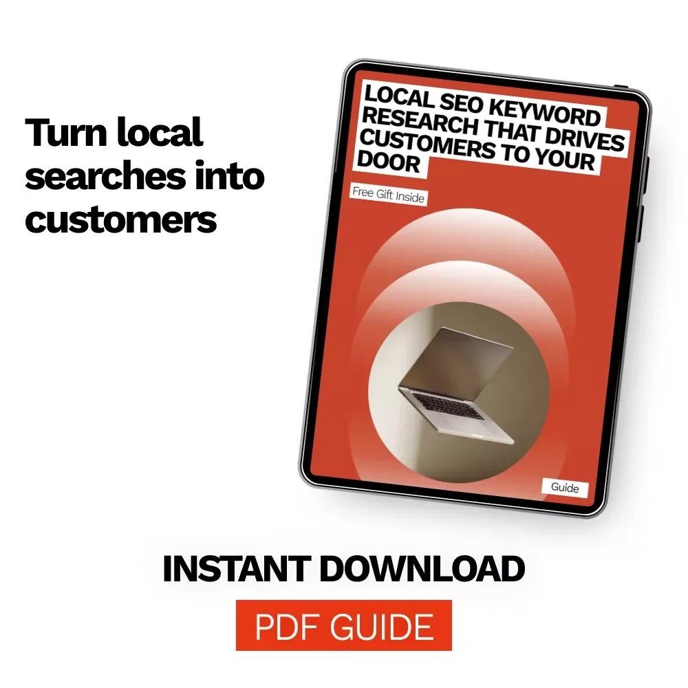 Local SEO Keyword Research That Drives Customers to Your Door | Keyword Research for Local SEO eBook for Small Businesses, Local Marketing Guide, AI-Powered SEO Strategy