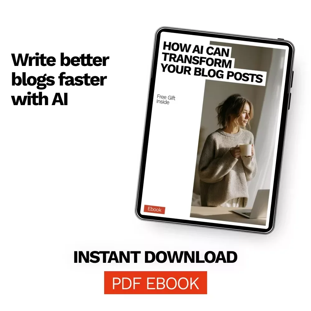 How AI Can Transform Your Blog Posts – Smart eBook Guide to ai writing tools for blog posts, Faster Content Creation, Better SEO & Consistent Blogging