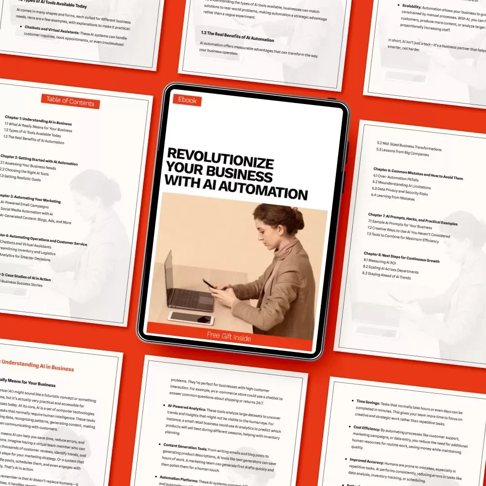Revolutionize Your Business with AI Automation: The Ultimate Guide on How to Use AI to Automate Your Business for Maximum Efficiency and Growth