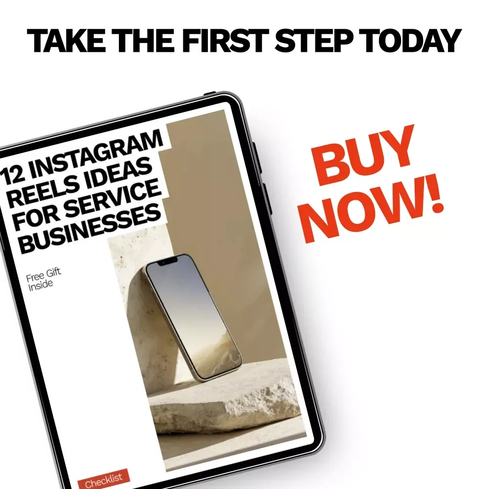 12 Instagram Reels Ideas for Service Businesses | Easy Content Checklist for Consistent Reels, Grow Engagement & Attract Clients
