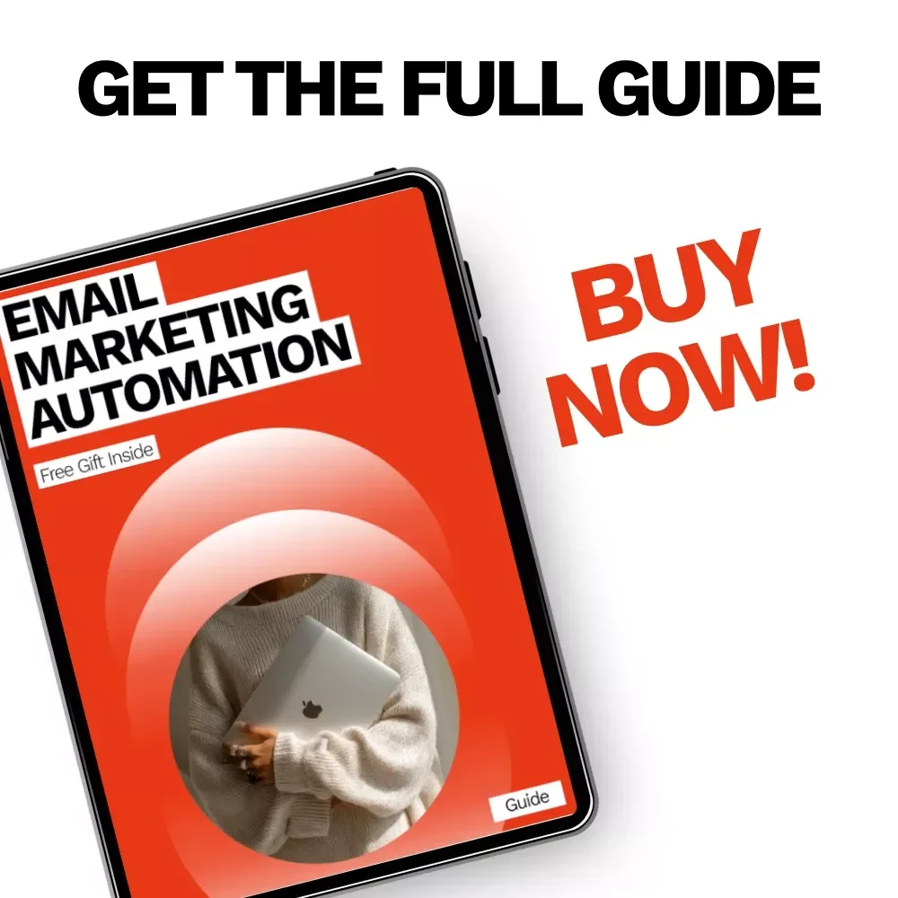 Email Marketing Automation Guide | Email Marketing Automation for Beginners | Step-by-Step Digital Download for Small Business & Creators