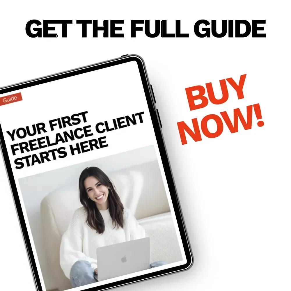 Your First Freelance Client Starts Here – Step-by-Step Guide on How to Get Your First Freelance Client, eBook, Checklist for Beginners