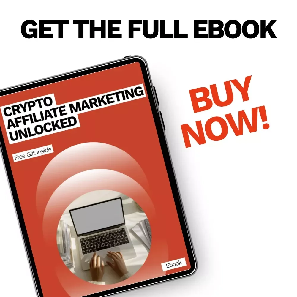 Crypto Affiliate Marketing Unlocked – Step-by-Step Ebook Guide to Profitable Crypto Affiliate Marketing Programs, Beginner to Advanced Digital Download