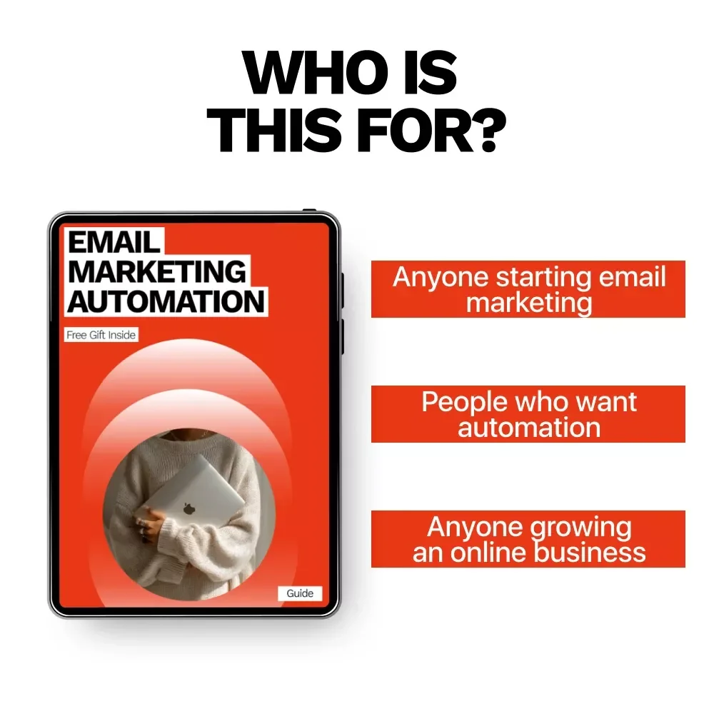 Email Marketing Automation Guide | Email Marketing Automation for Beginners | Step-by-Step Digital Download for Small Business & Creators