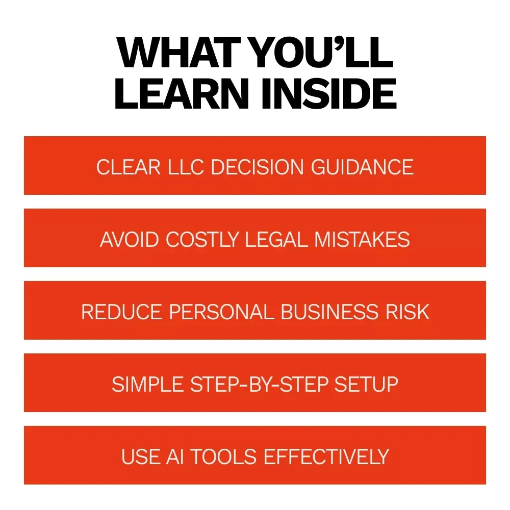 LLC for Online Business Guide – Do I Need One? Step-by-Step Setup, Legal Basics & AI Tools for Digital Entrepreneurs