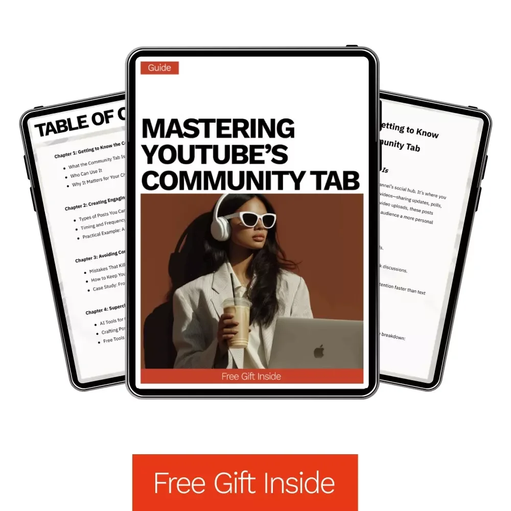 Mastering YouTube’s Community Tab Guide – Step-by-Step YouTube Community Tab How to Use eBook for Engagement and Growth