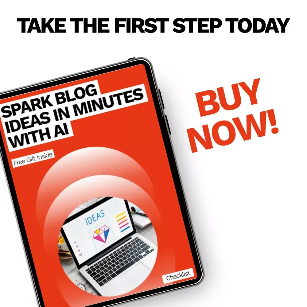 Spark Blog Ideas in Minutes with AI – Checklist for ai for generating blog post ideas, Content Creators, Bloggers & Marketers