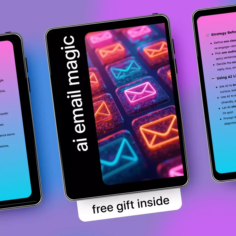 AI Email Magic – AI Email Marketing Guide & Email Copywriting Checklist for High-Converting Campaigns | Digital Download