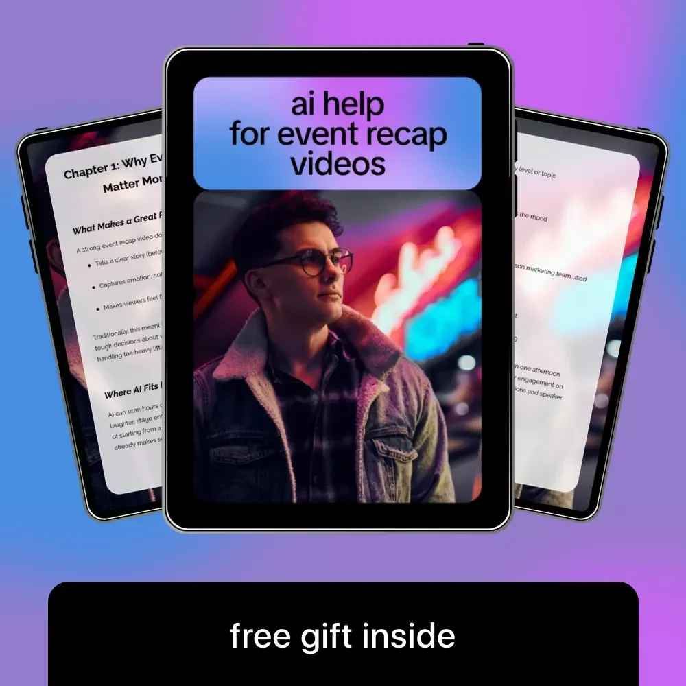 AI Help for Event Recap Videos – Practical Guide for Faster Editing, Smarter Highlights & High-Impact Event Videos