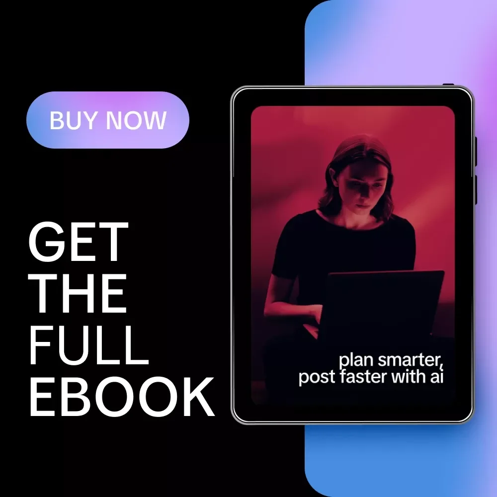 Plan Smarter, Post Faster With AI – Practical eBook for Using an ai content calendar generator, Streamlined Content Planning, Faster Social Media Scheduling, Digital Marketing Guide