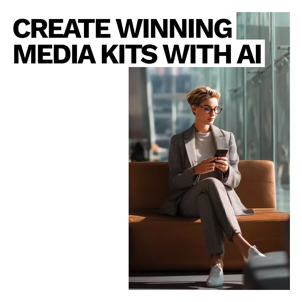 Create Winning Media Kits with AI | Digital Guide for ai for creating a media kit | Smart PR, Influencer & Freelancer Media Kit Blueprint