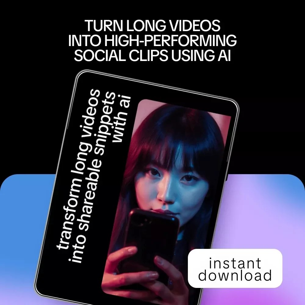 Transform Long Videos into Shareable Snippets with AI | Smart Checklist for Creators & Marketers | How to Adapt Long Videos into Clips for Social Media Growth