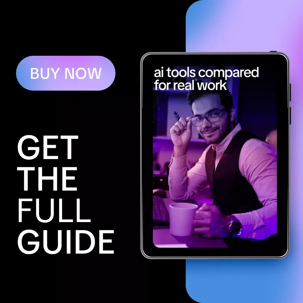 AI Tools Compared for Real Work | Practical Guide & Checklist for Smarter AI Tool Comparison for Different Tasks