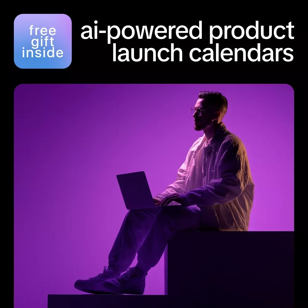 AI-Powered Product Launch Calendars | Smart Guide for Using ai to plan a product launch calendar | Digital Download for Founders & Marketers