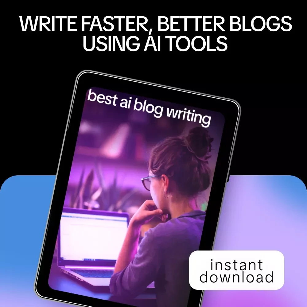 Best AI Blog Writing – Digital Guide for AI Blog Writing, SEO Content Creation, Blogging Workflow, AI Writing Tools, Content Marketing Download