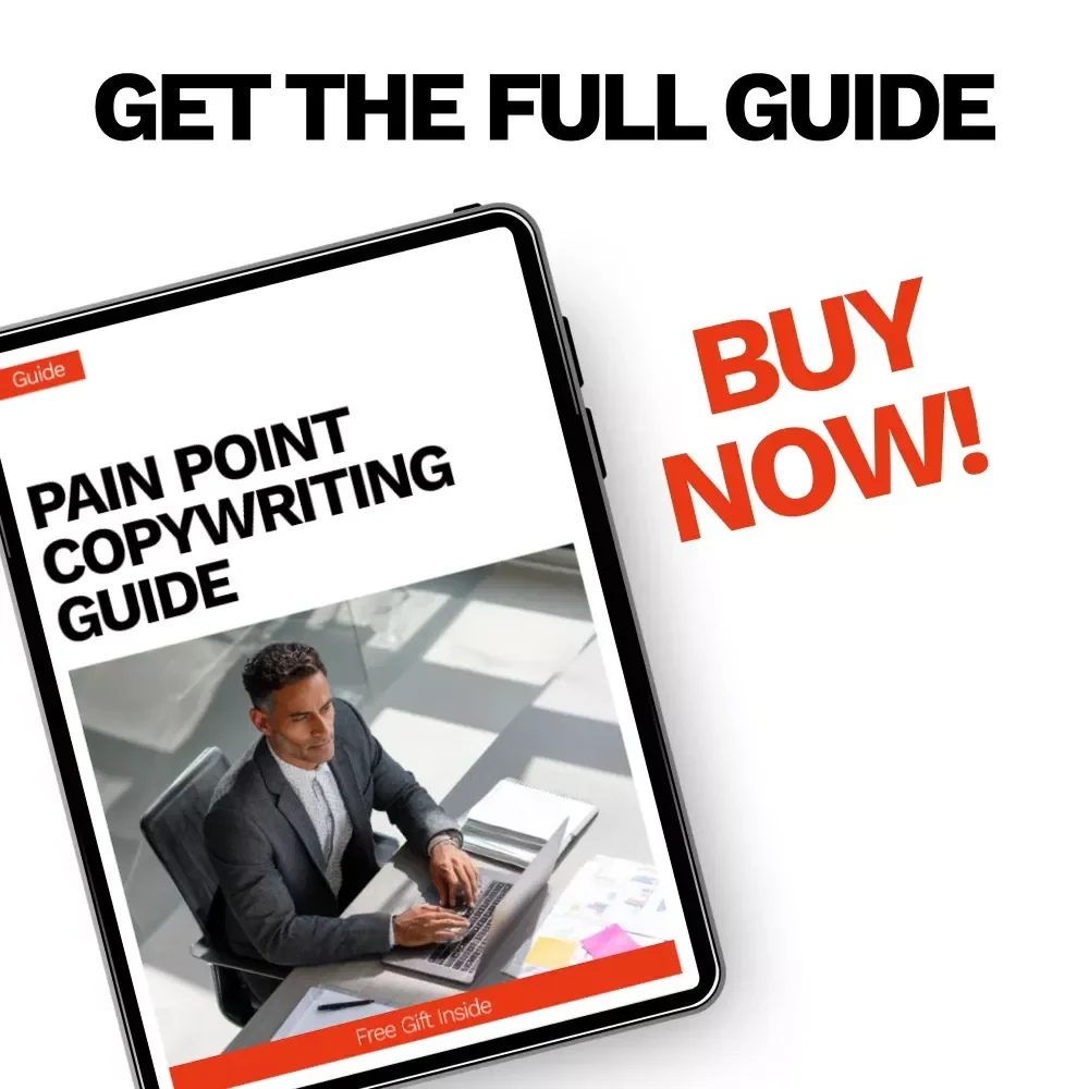 Pain Point Copywriting Guide – Digital Marketing Writing Resource for pain point copywriting how to do it, Sales Pages, Emails & Brand Messaging