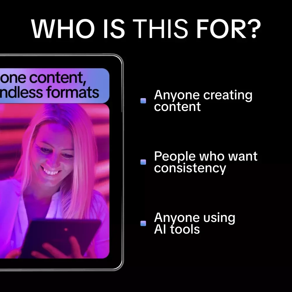 One Content, Endless Formats – AI for Repurposing One Piece of Content Guide for Creators, Coaches & Small Businesses