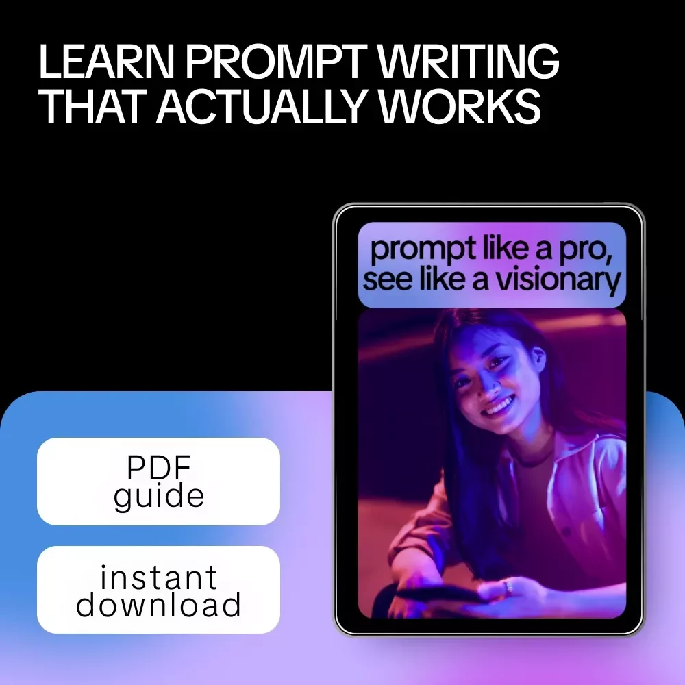 Prompt Like a Pro, See Like a Visionary – Midjourney Prompt Guide for Creators | Learn how to write a good midjourney prompt