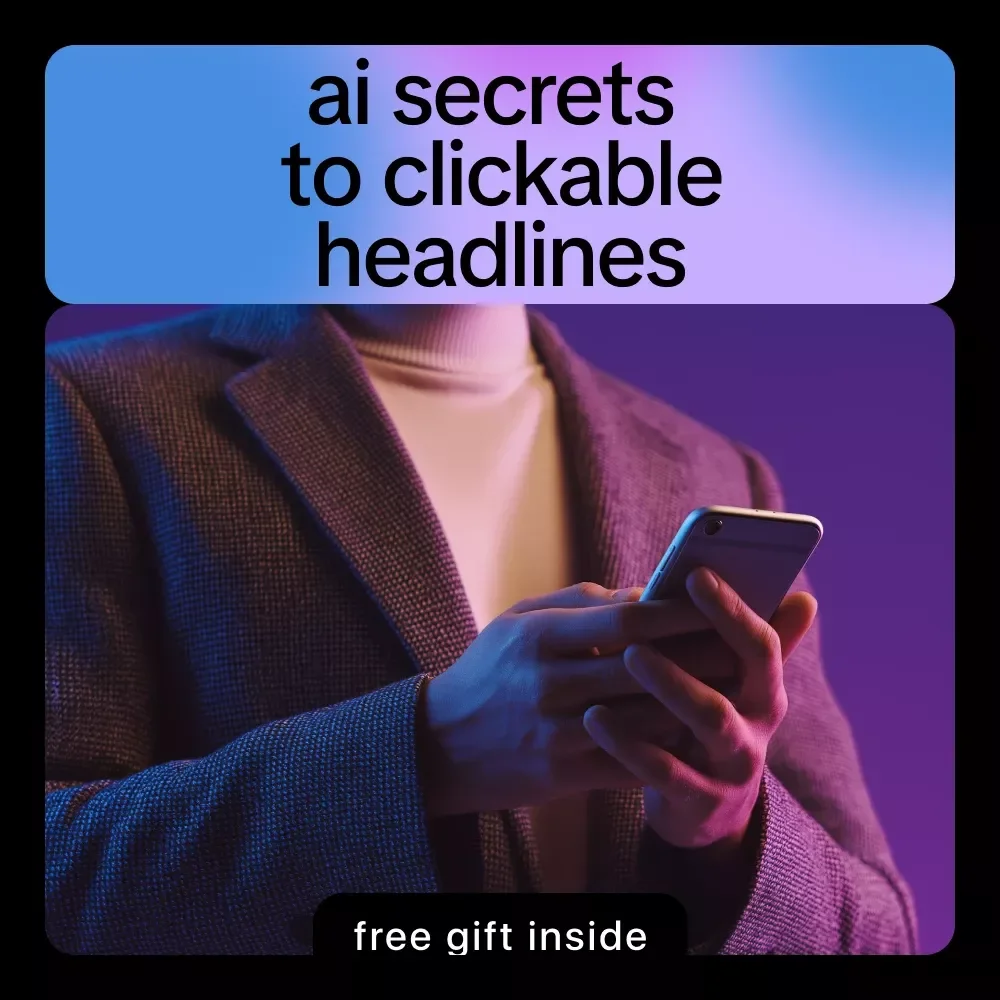 AI Secrets to Clickable Headlines – Ebook Guide on How to Get AI to Write Catchy Headlines, Copywriting Prompts & Headline Psychology