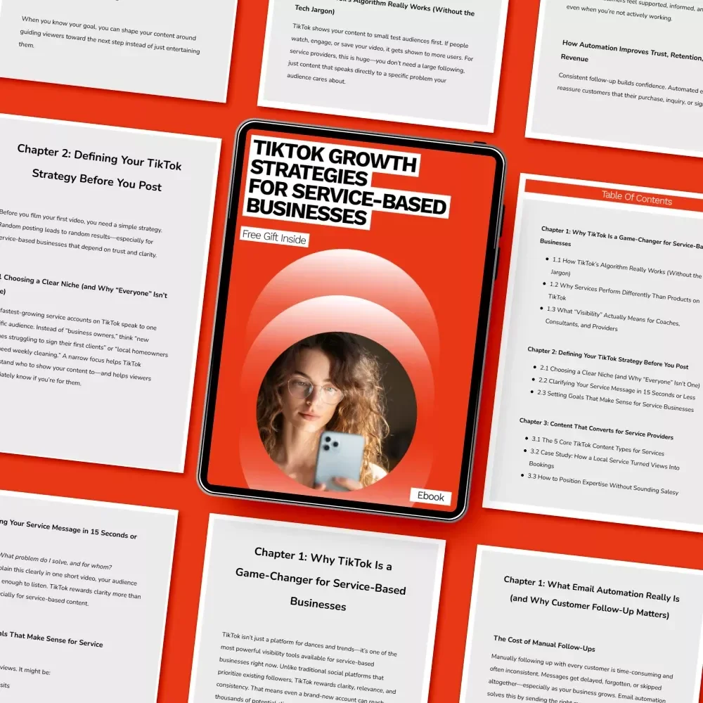 TikTok Growth Strategies for Service-Based Businesses | Digital Guide for Coaches, Consultants & Service Providers | TikTok Marketing eBook Download
