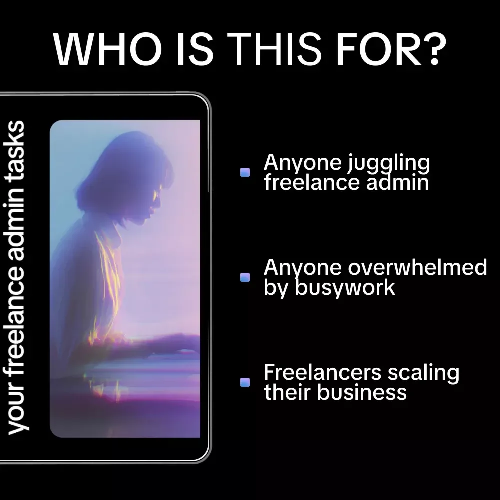 Ai To Automate Your Freelance Admin Tasks | Simple Checklist to Use ai to automate your freelance admin tasks, Save Time, Reduce Busywork & Run Your Freelance Business Smarter