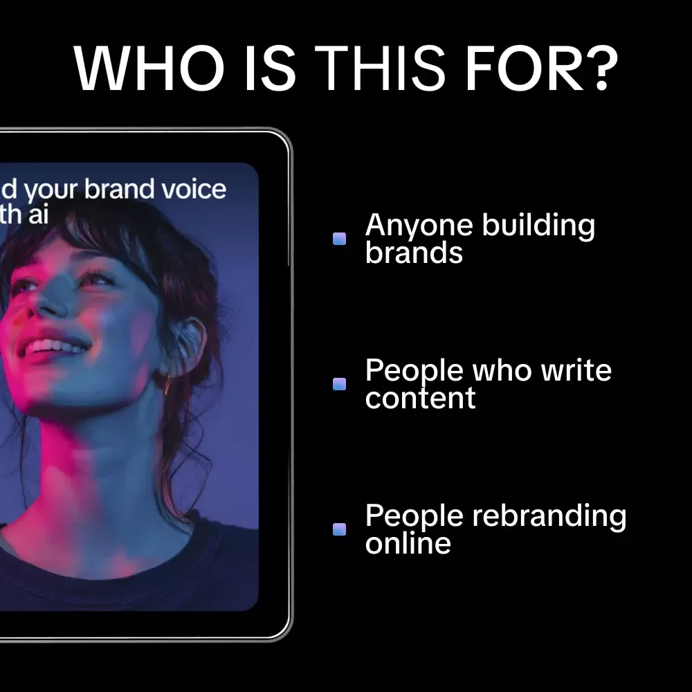 Find Your Brand Voice With AI – Digital Guide for Creators, Founders & Marketers Using ai to find your brand voice