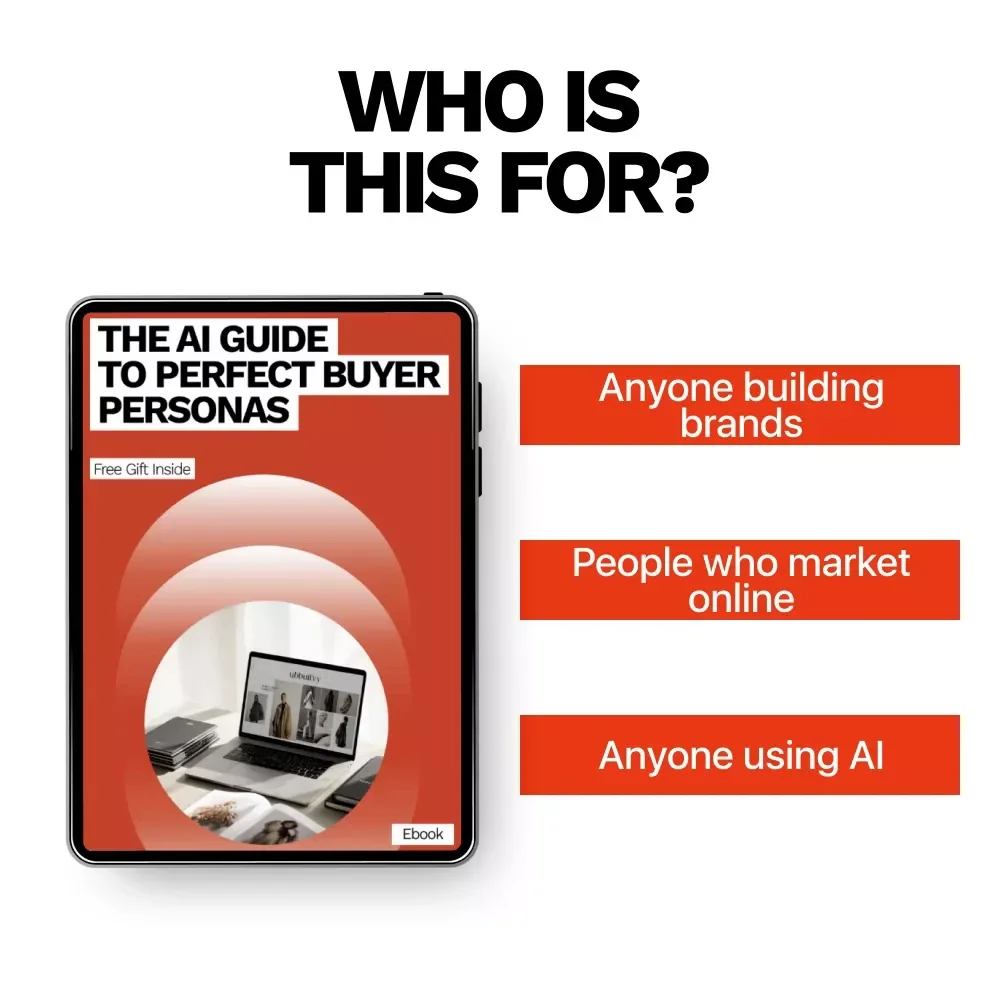 The AI Guide to Perfect Buyer Personas | Smart Marketing Ebook Using AI for Creating Buyer Personas | Digital Download