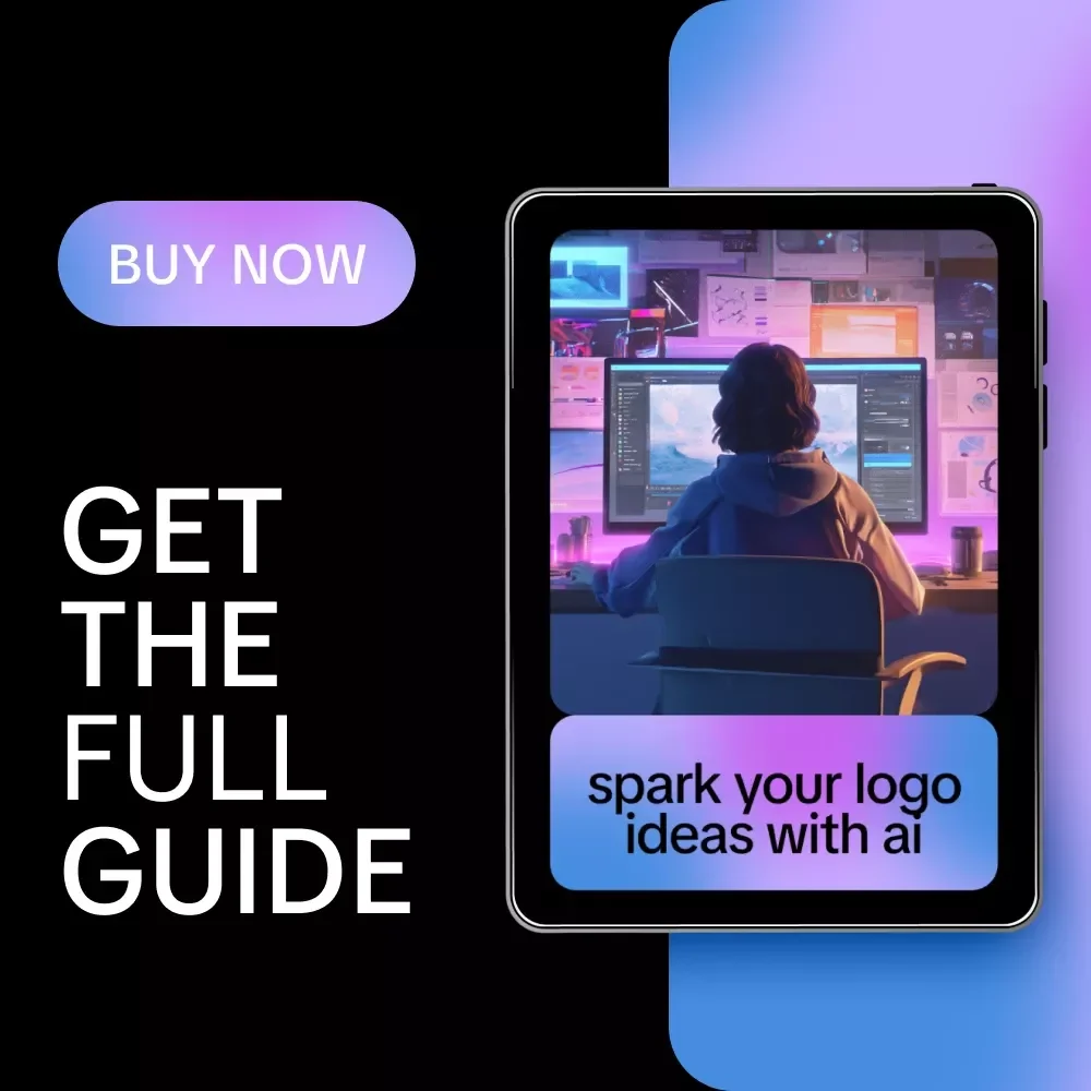 Spark Your Logo Ideas with AI: Digital Guide for Logo Design, AI Tools, Creative Branding eBook, AI Logo Checklist