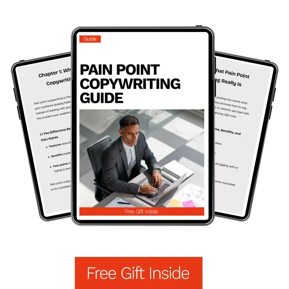 Pain Point Copywriting Guide – Digital Marketing Writing Resource for pain point copywriting how to do it, Sales Pages, Emails & Brand Messaging