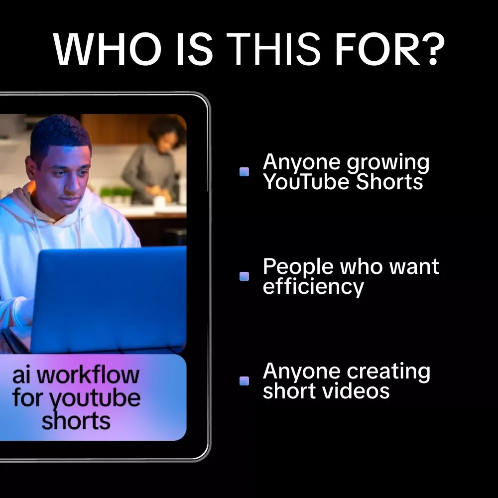 AI Workflow for YouTube Shorts – Step-by-Step Ebook for Creating Viral Short-Form Videos with AI Tools, Scripts, Visuals, Automation & Growth Strategy