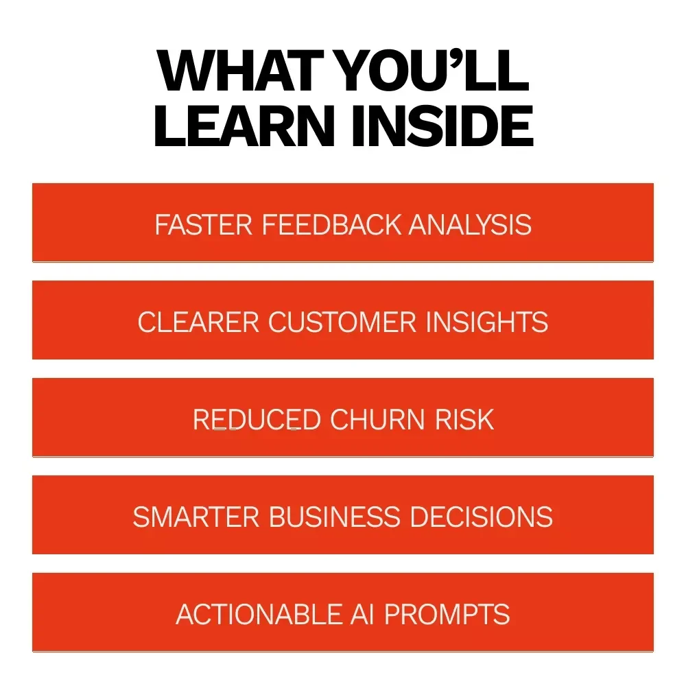 Decode Customer Feedback with AI | Practical Ebook Guide for ai for analyzing customer feedback, NLP Insights & Smarter Business Decisions