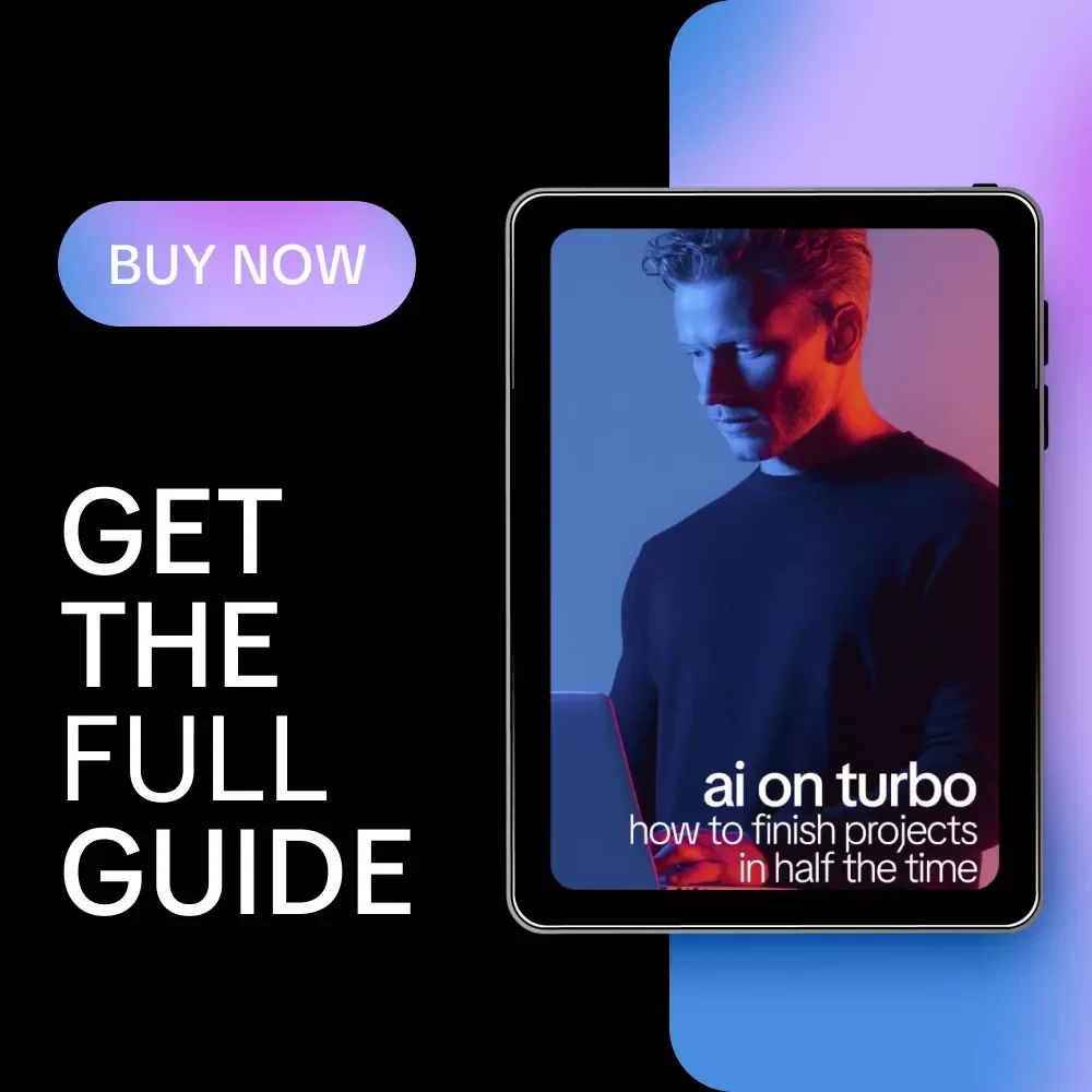 AI on Turbo: How to Finish Projects in Half the Time – Practical AI Guide for Creators, Freelancers & Entrepreneurs | Learn ai to complete projects in half the time