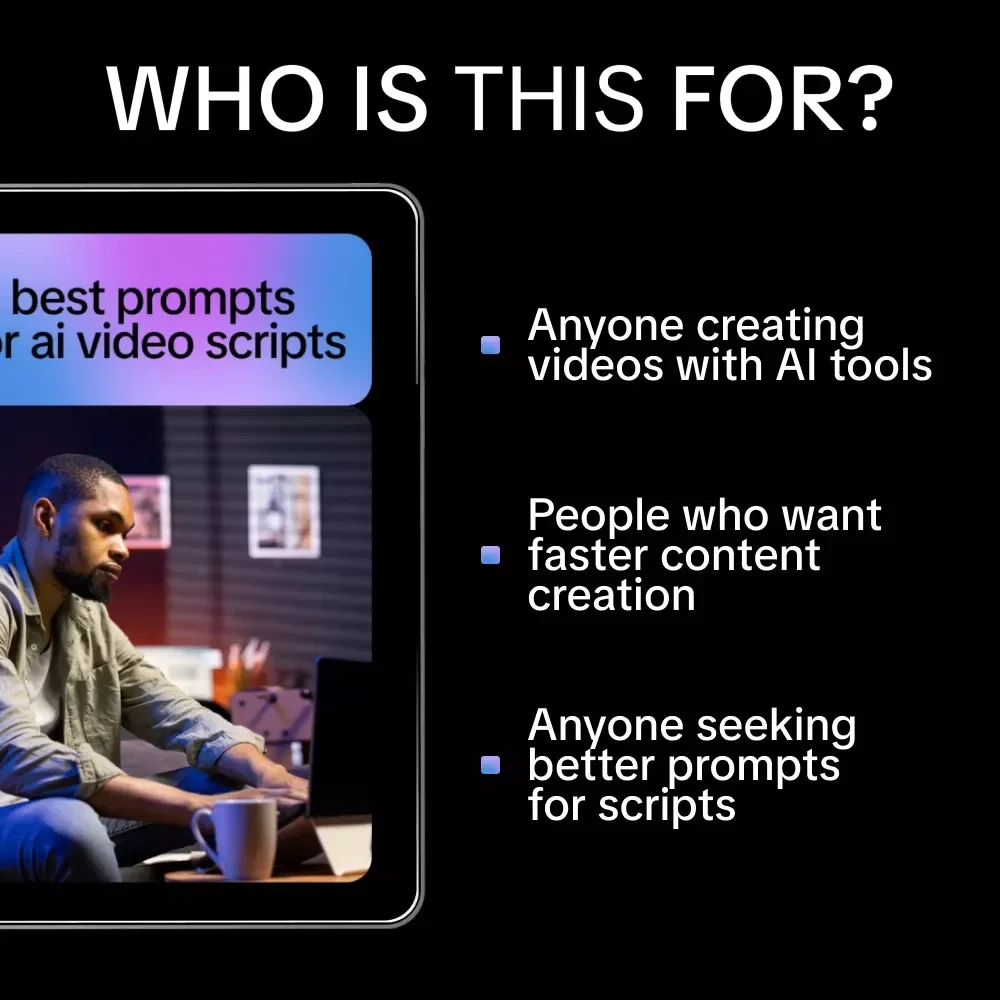 Best Prompts for AI Video Scripts – Ebook Guide for Creators, Marketers & Filmmakers Using the Best Prompts for AI Video Scripts