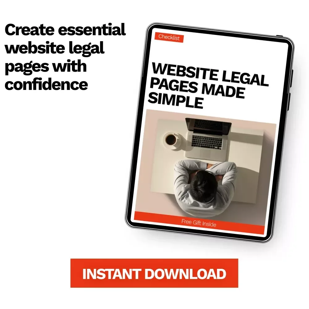 Website Legal Pages Made Simple | Website Legal Pages Templates, Privacy Policy, Terms & Conditions, Cookie Policy, Disclaimer & Refund Policy Guide for Online Businesses