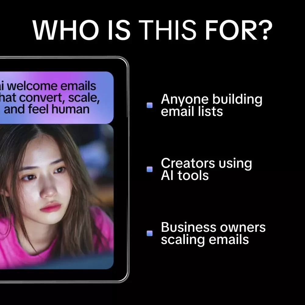 AI Welcome Emails That Convert, Scale, And Feel Human | eBook Guide for ai for writing email welcome sequences, High-Converting Welcome Series, Email Automation Copy