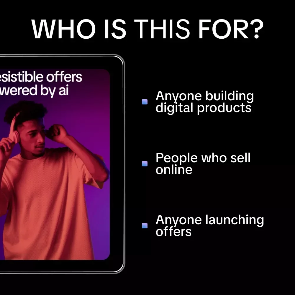 Irresistible Offers Powered by AI | Smart Guide to AI for Crafting Irresistible Offers, High-Converting Prompts & Scalable Sales Systems