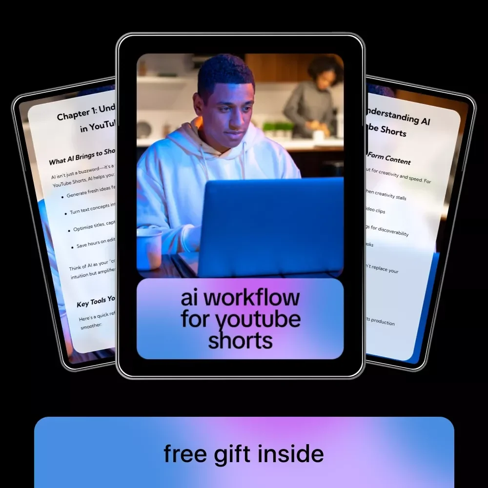 AI Workflow for YouTube Shorts – Step-by-Step Ebook for Creating Viral Short-Form Videos with AI Tools, Scripts, Visuals, Automation & Growth Strategy