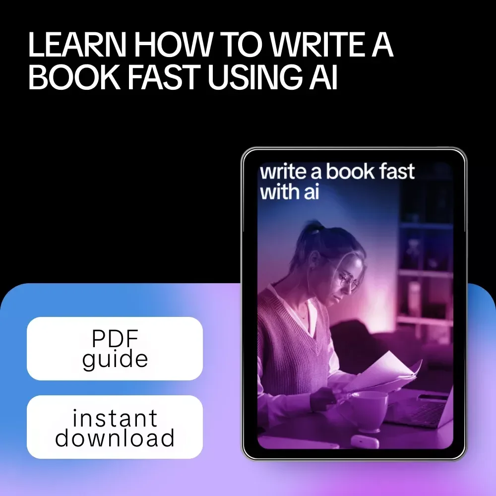 Write a Book Fast With AI: Ultimate Guide to Using AI to Write a Book Fast