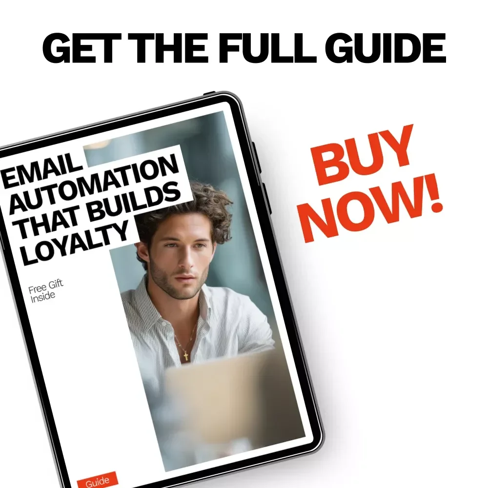 Email Automation That Builds Loyalty – Email Marketing Guide for Small Business, Customer Follow-Up Emails, AI Email Automation eBook, Digital Download